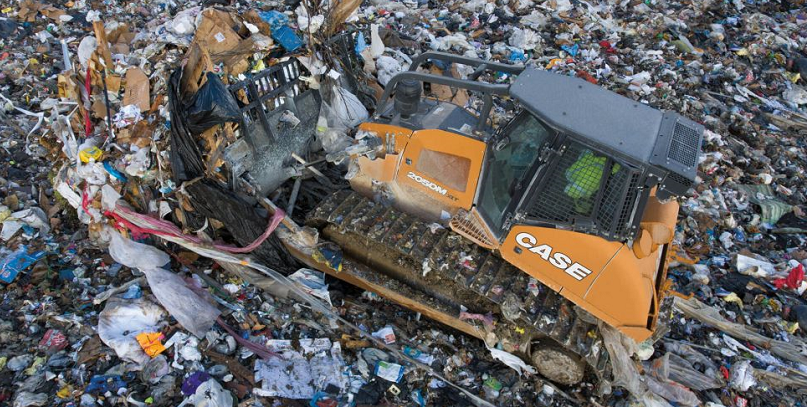 спецтехника Case для мусорных полигонов